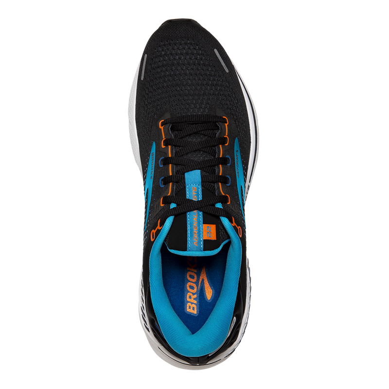 Brooks Adrenaline GTS 22 - Black - Blue - Orange