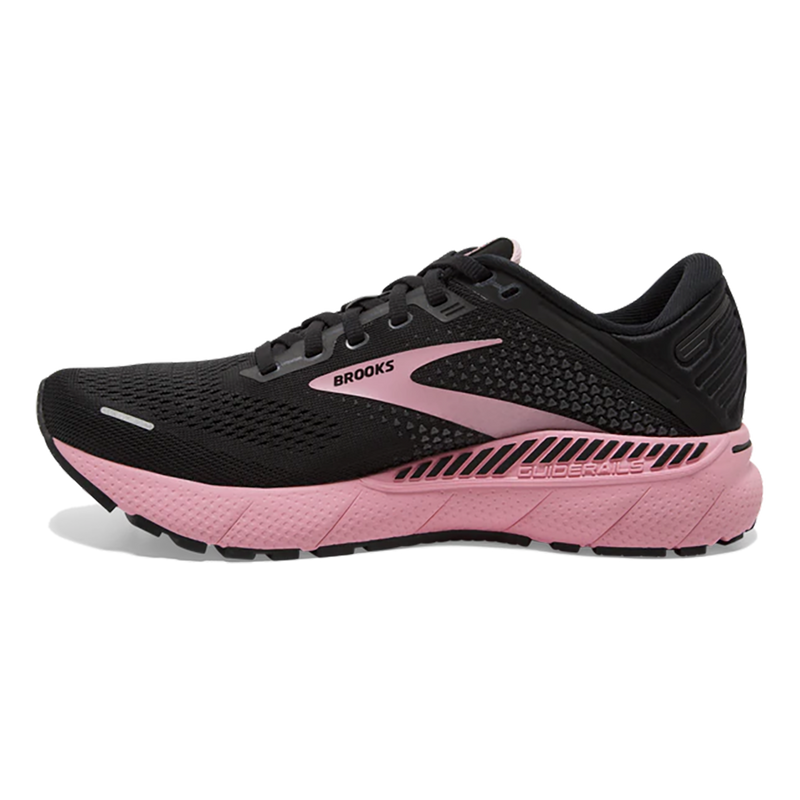 Brooks Adrenaline GTS 22 - Black - Dianthus - Silver