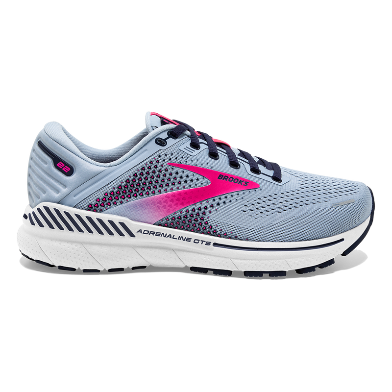 Brooks Adrenaline GTS 22 - Kentucky Blue - Peacoat - Pink