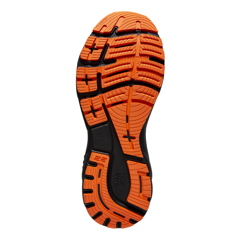 Brooks Adrenaline GTS 22 - Nightlife - Black - Flame