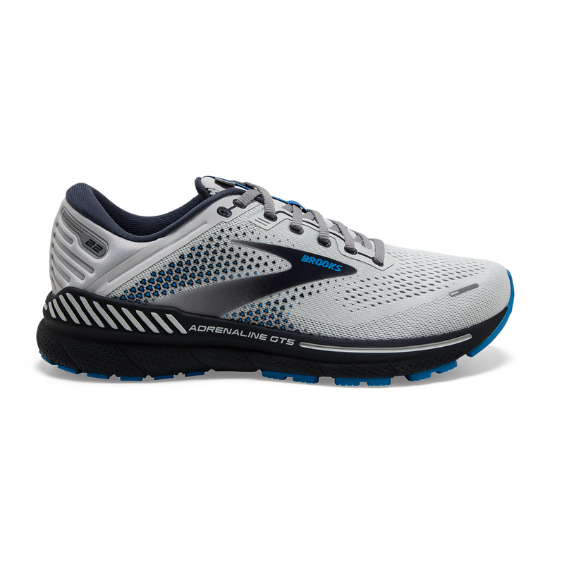 Brooks Adrenaline GTS 22 - Oyster - India Ink - Blue