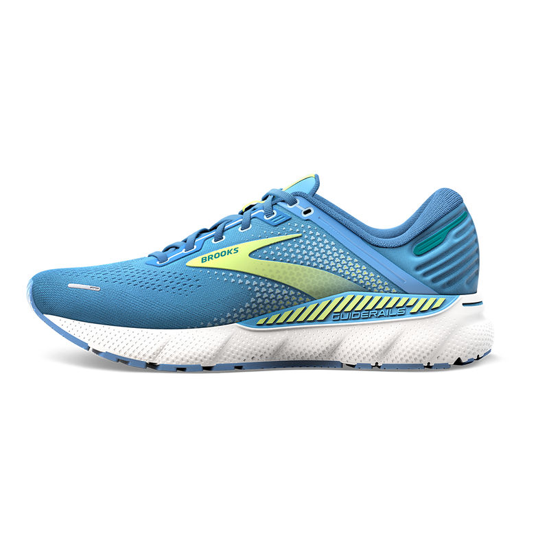 Brooks Adrenaline GTS 22 - Silver Lake Blue - Green - White
