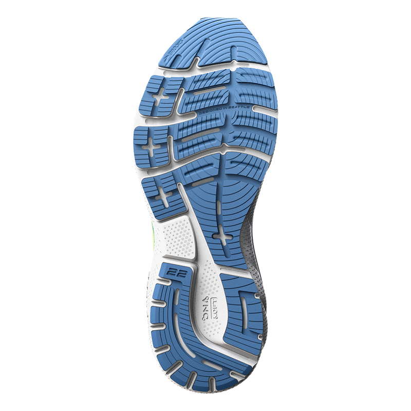 Brooks Adrenaline GTS 22 - Silver Lake Blue - Green - White