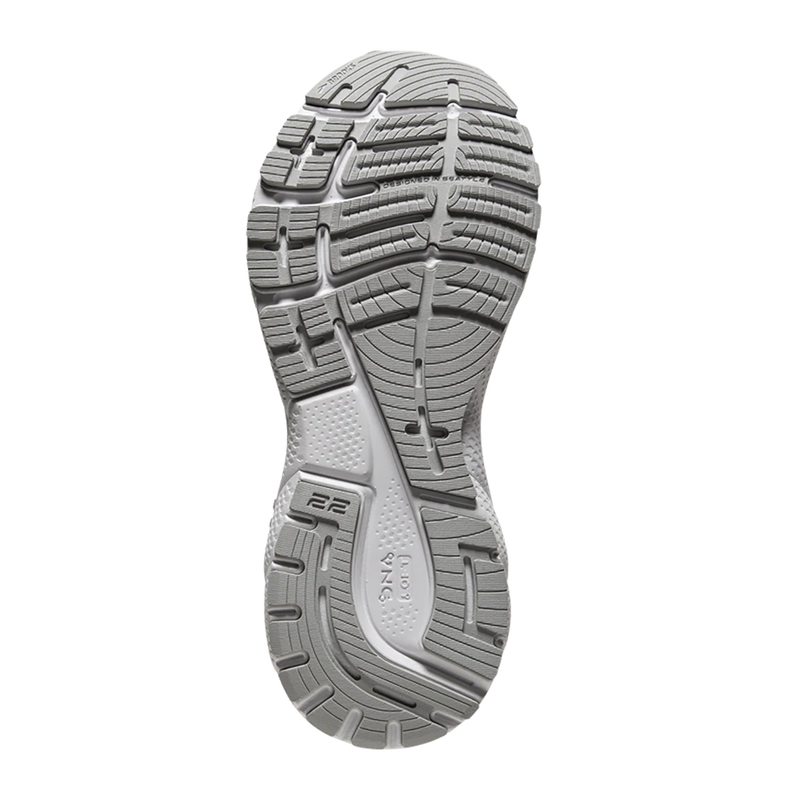 Brooks Adrenaline GTS 22 - White - Oyster - Primer Grey