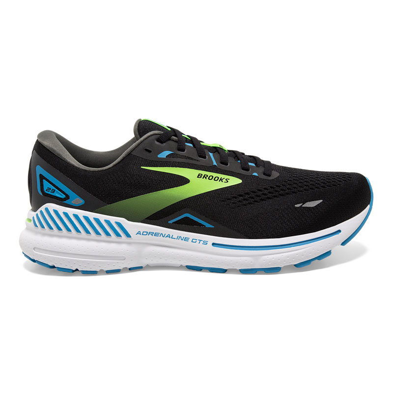 Brooks Adrenaline GTS 23 - Black - Hawaiian Ocean - Green