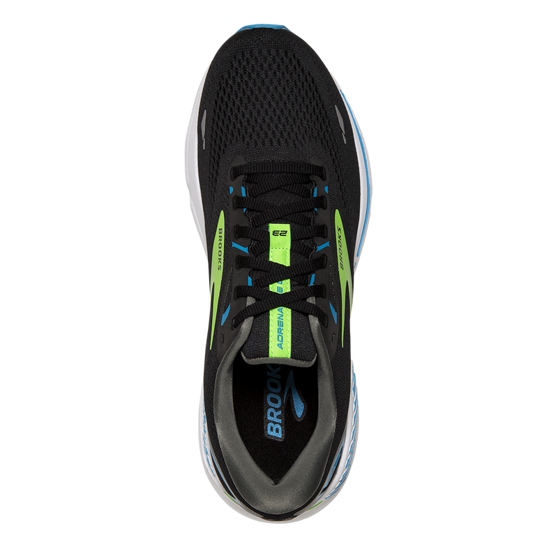 Brooks Adrenaline GTS 23 - Black - Hawaiian Ocean - Green
