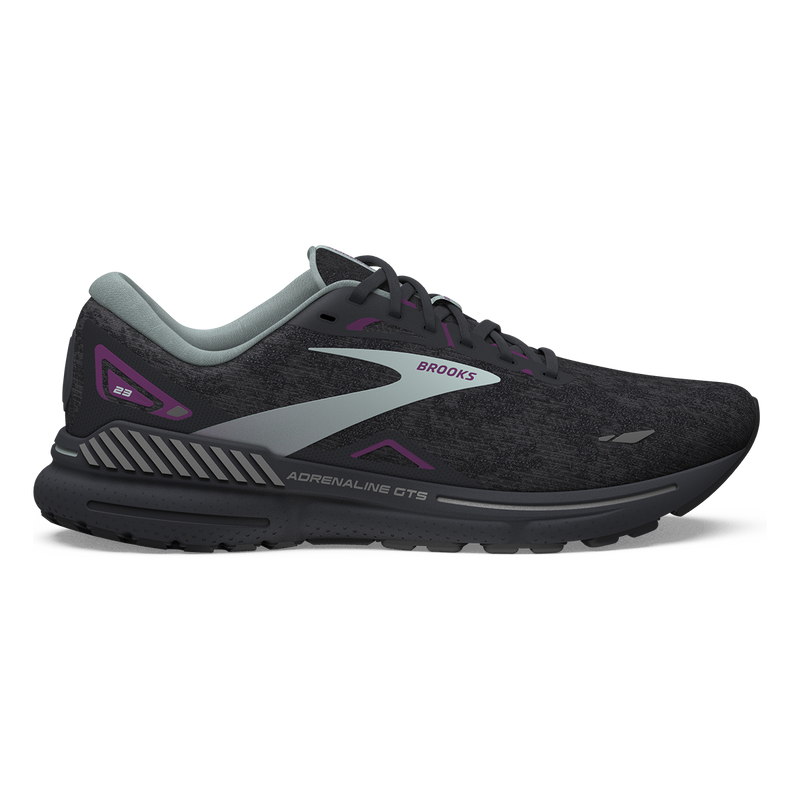 Brooks Adrenaline GTS 23 - Black - Light Blue - Purple