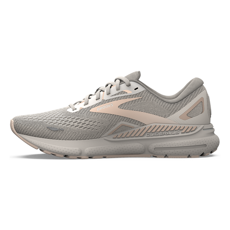 Brooks Adrenaline GTS 23 - Crystal Grey - Villa - White