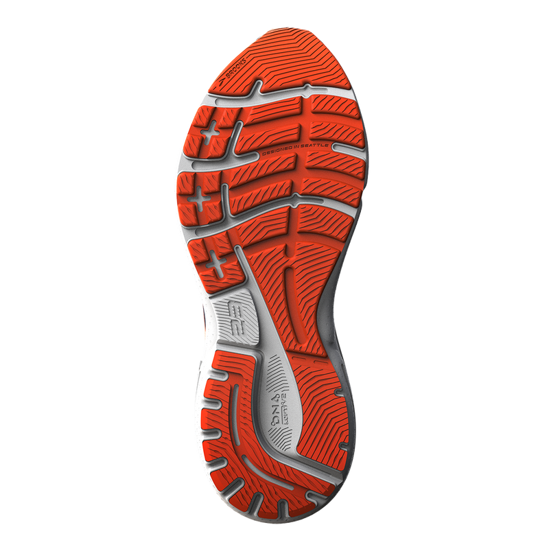 Brooks Adrenaline GTS 23 - Peacoat - Orange - Surf the Web