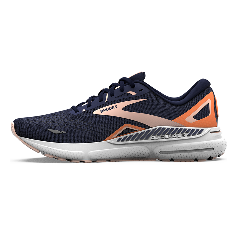 Brooks Adrenaline GTS 23 - Peacoat - Tangerine - Peach
