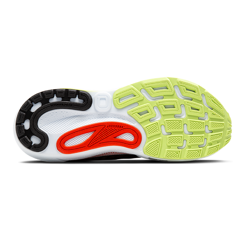 Brooks Adrenaline GTS 24 Black - Mandarin Red - Green