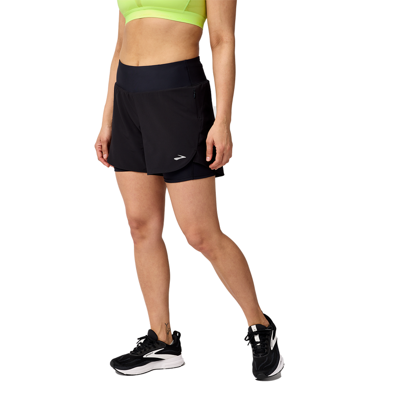 Brooks Chaser 5" 2-in-1 Short 2.0