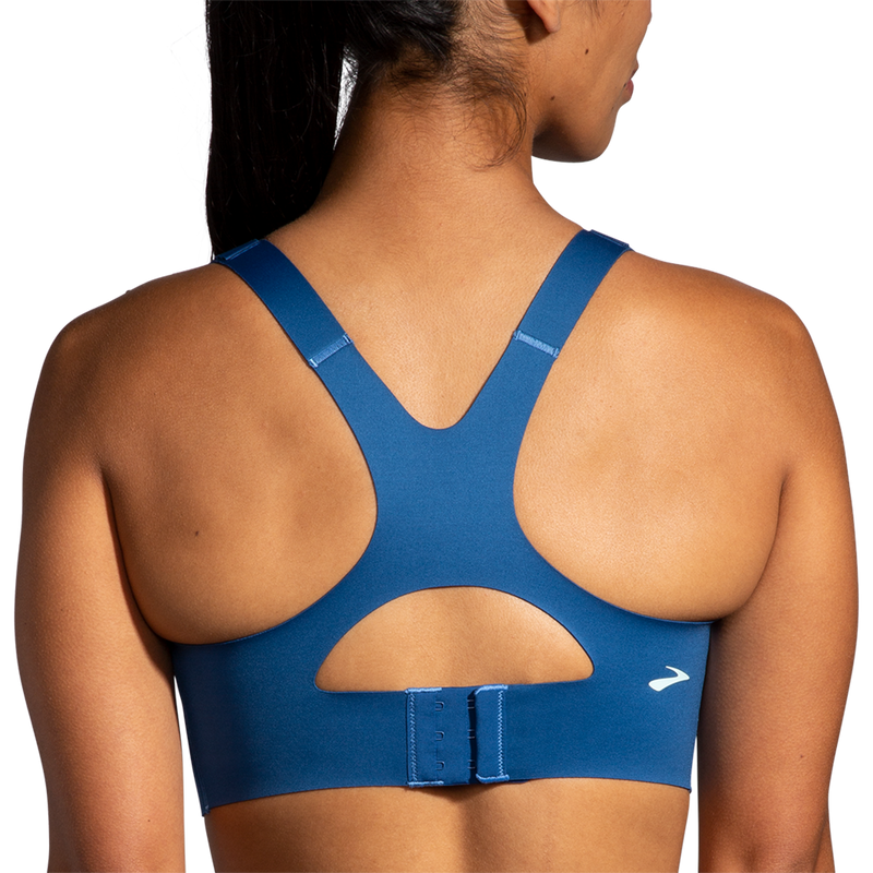 Brooks Dare Racerback Run Bra 2.0 - Blue Ash - Navy