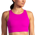 Brooks Drive 3 Pocket Run Bra - Magenta