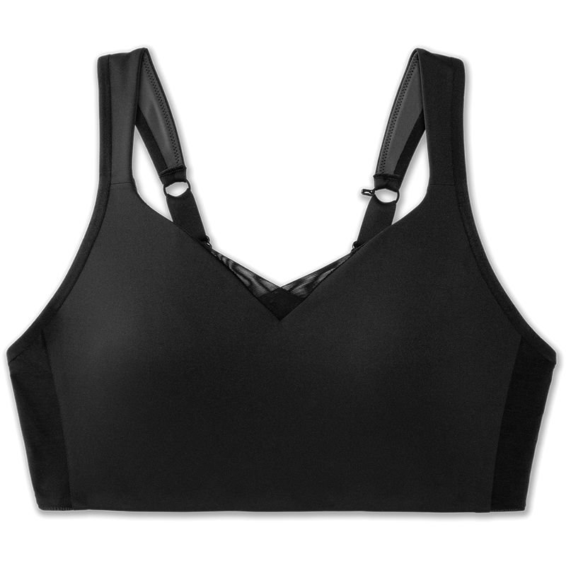 Brooks Drive Convertible Run Bra - Black