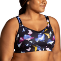 Brooks Drive Convertible Run Bra - Fast Floral Print