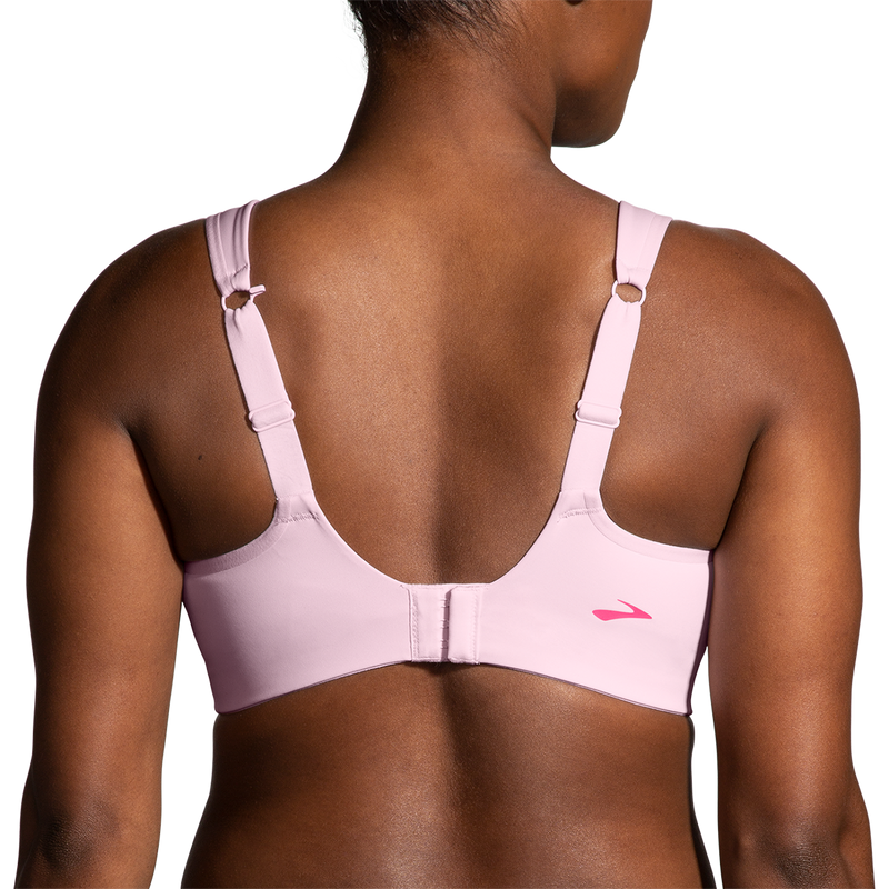 Brooks Drive Convertible Run Bra - Quartz