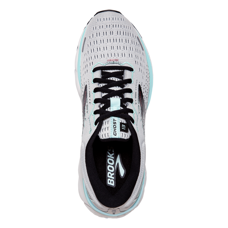 Brooks Ghost 13 - Grey - Atlantis - Black