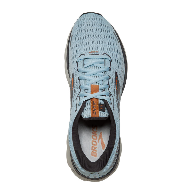 Brooks Ghost 13 - Light Blue - Blackened Pearl - White
