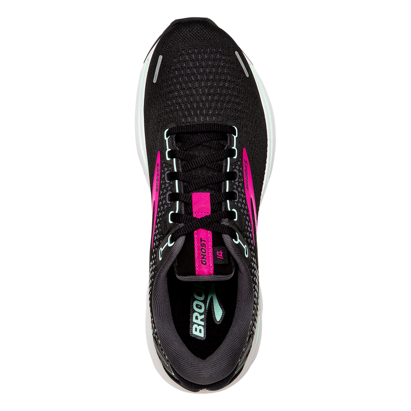 Brooks Ghost 14 - Black - Pink - Yucca