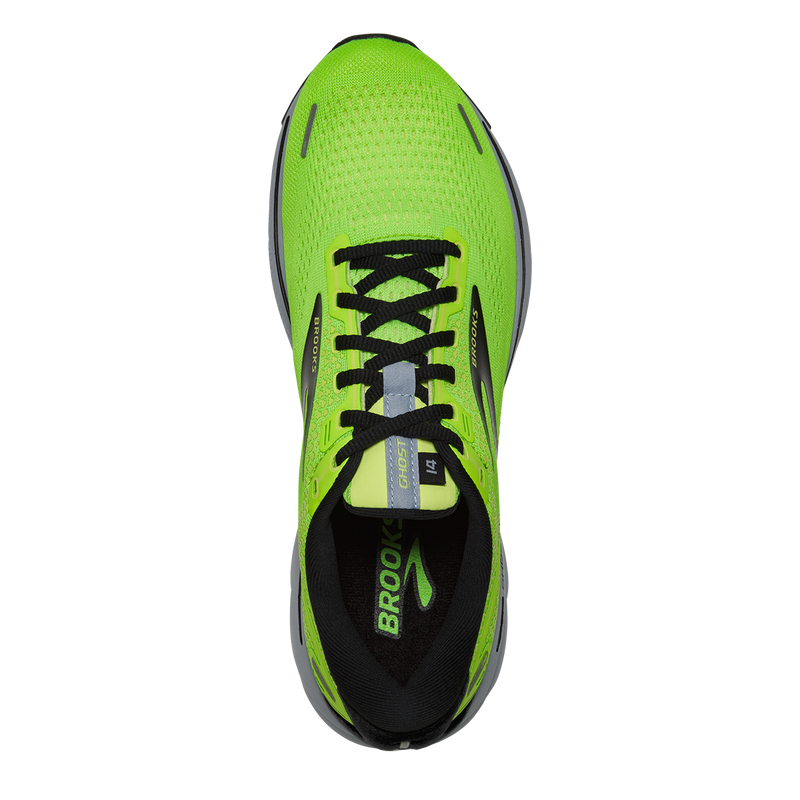 Brooks Ghost 14 - Green Gecko - Blue - Black