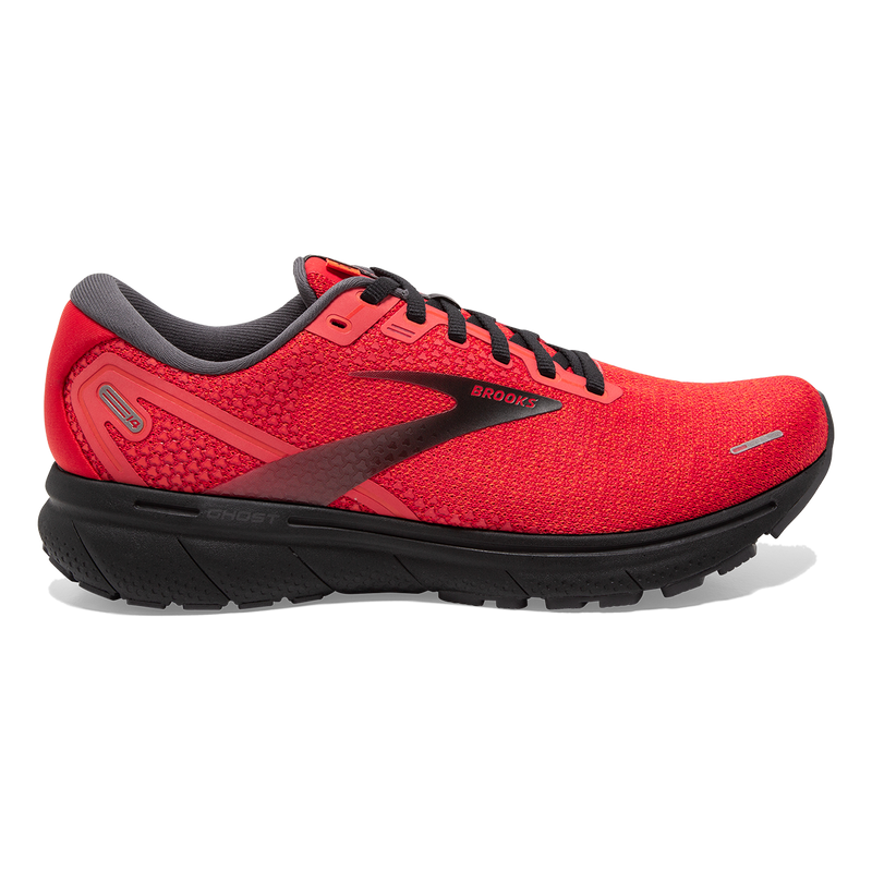 Brooks Ghost 14 - Red - Tomato - Black