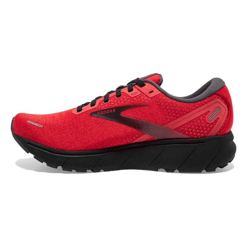 Brooks Ghost 14 - Red - Tomato - Black