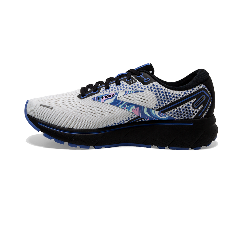 Brooks Ghost 14 - White - Black - Amparo