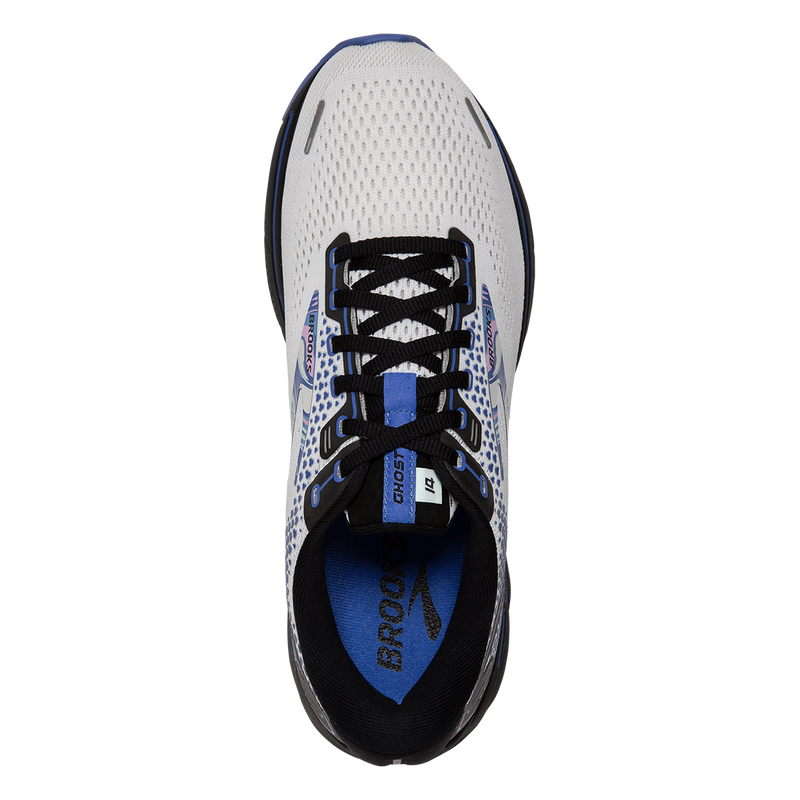 Brooks Ghost 14 - White - Black - Amparo