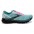 Brooks Ghost 14 - White - Black - Blue Light