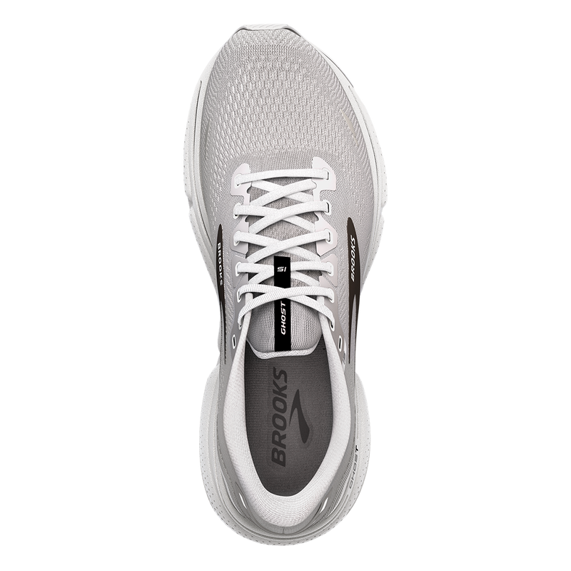 Brooks Ghost 15 - Alloy - Oyster - Black