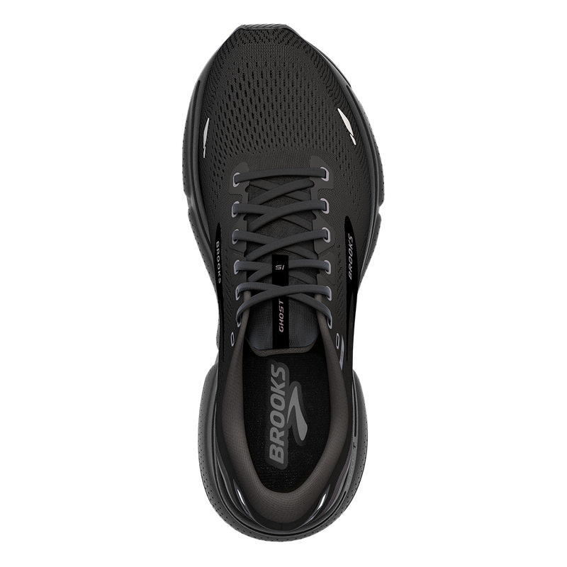 Brooks Ghost 15 - Black - Black - Ebony