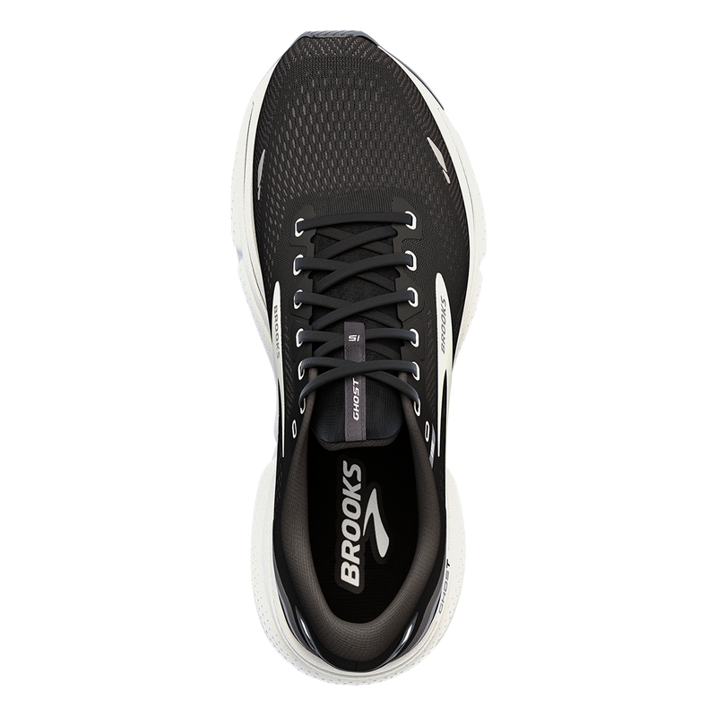 Brooks Ghost 15 - Black - Blackened Pearl - White
