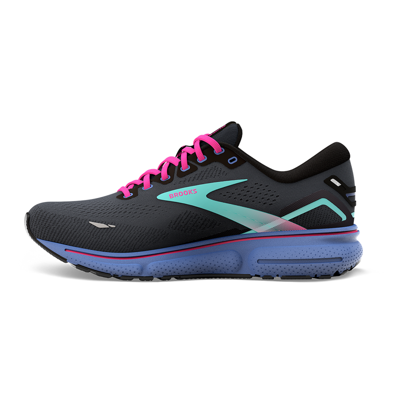 Brooks Ghost 15 - Black - Blue - Aruba
