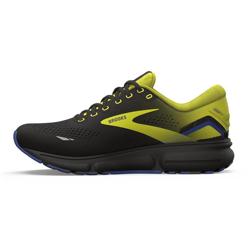 Brooks Ghost 15 - Black - Nightlife - Blue