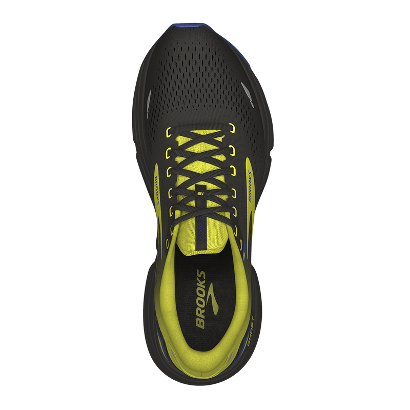 Brooks Ghost 15 - Black - Nightlife - Blue
