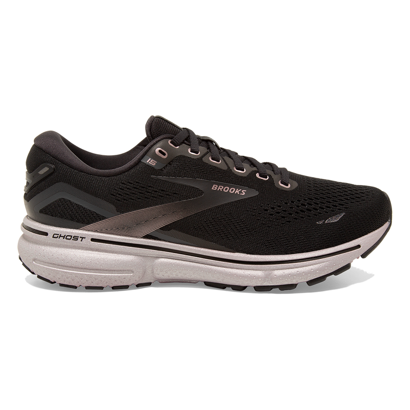 Brooks Ghost 15 - Black - Rose Gold