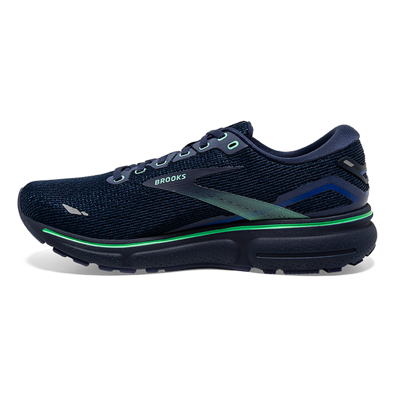 Brooks Ghost 15 - Crown Blue - Black - Green
