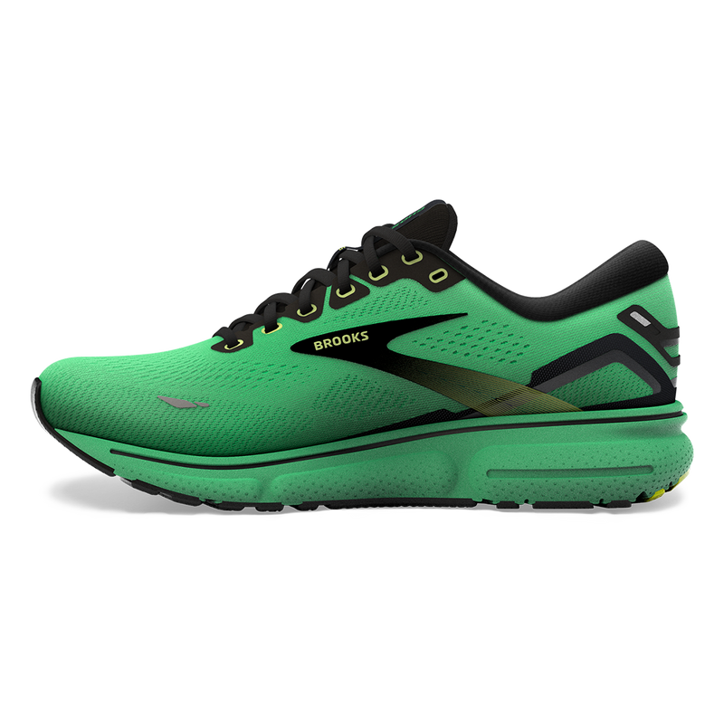 Brooks Ghost 15 - Green - Black - Sharp Green
