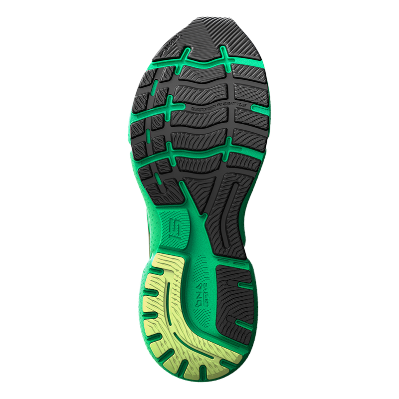 Brooks Ghost 15 - Green - Black - Sharp Green