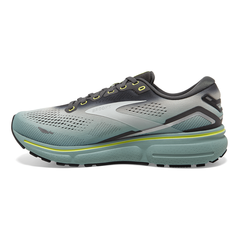 Brooks Ghost 15 - Grey - Oyster - Cloud Blue