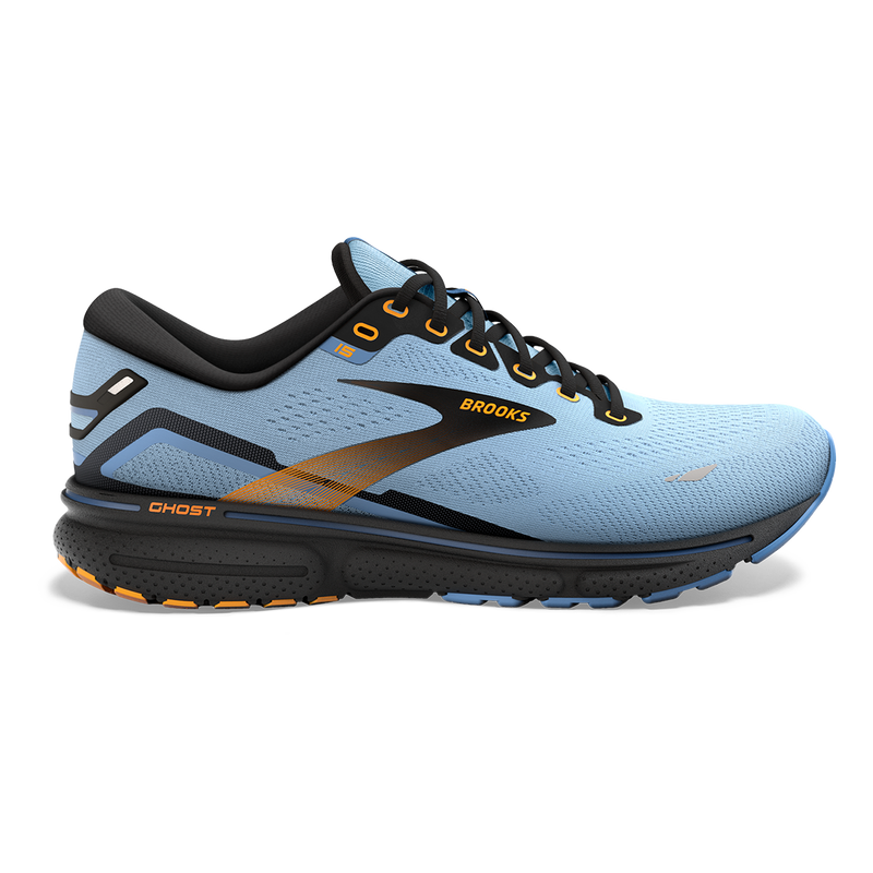 Brooks Ghost 15 - Light Blue - Black - Yellow