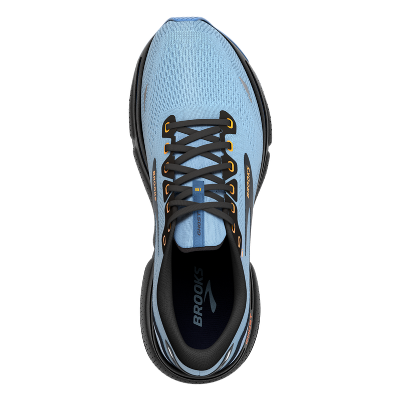 Brooks Ghost 15 - Light Blue - Black - Yellow