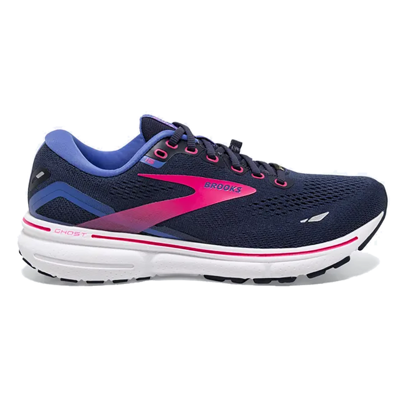 Brooks Ghost 15 - Peacoat - Blue - Pink