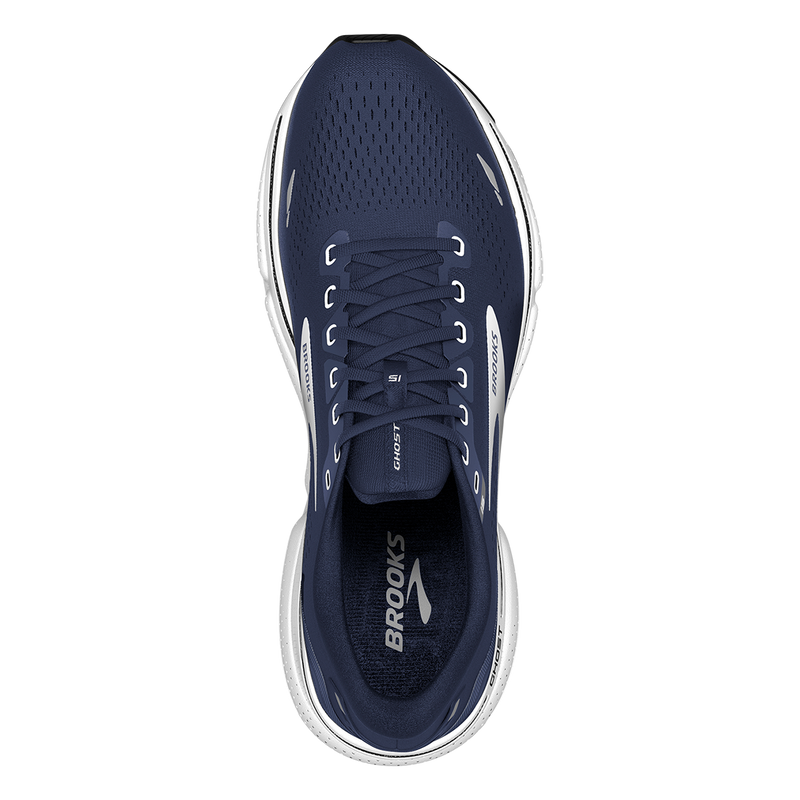 Brooks Ghost 15 - Peacoat - Silver - White