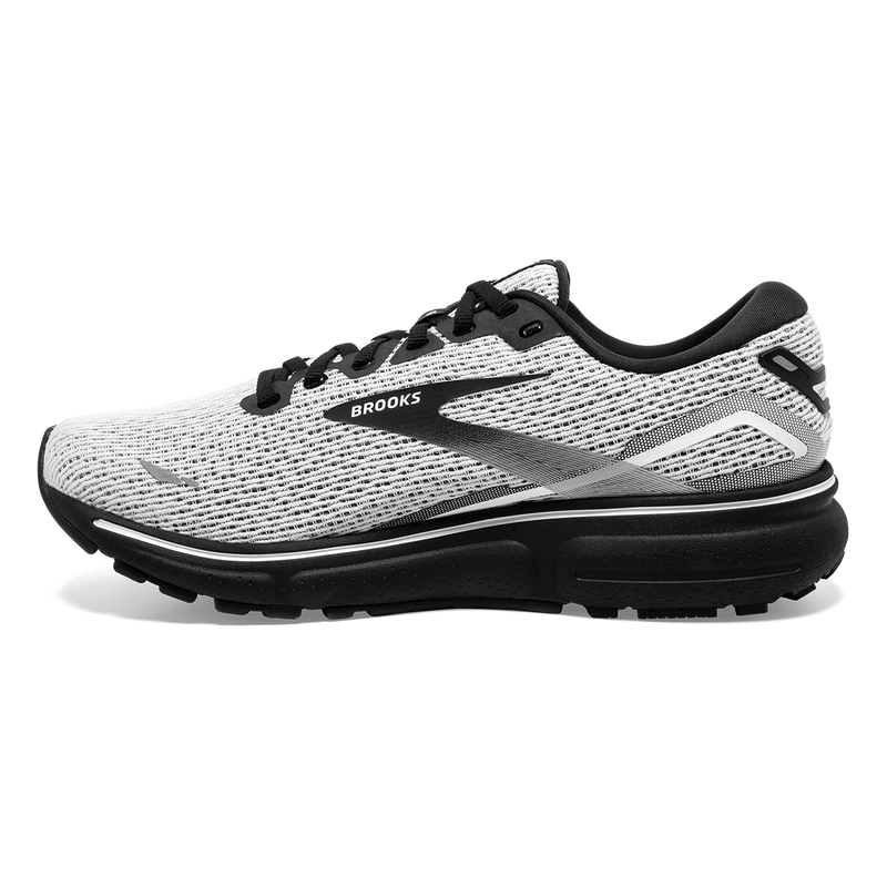 Brooks Ghost 15 - White - Black
