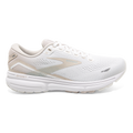 Brooks Ghost 15 - White - Crystal Grey - Glass