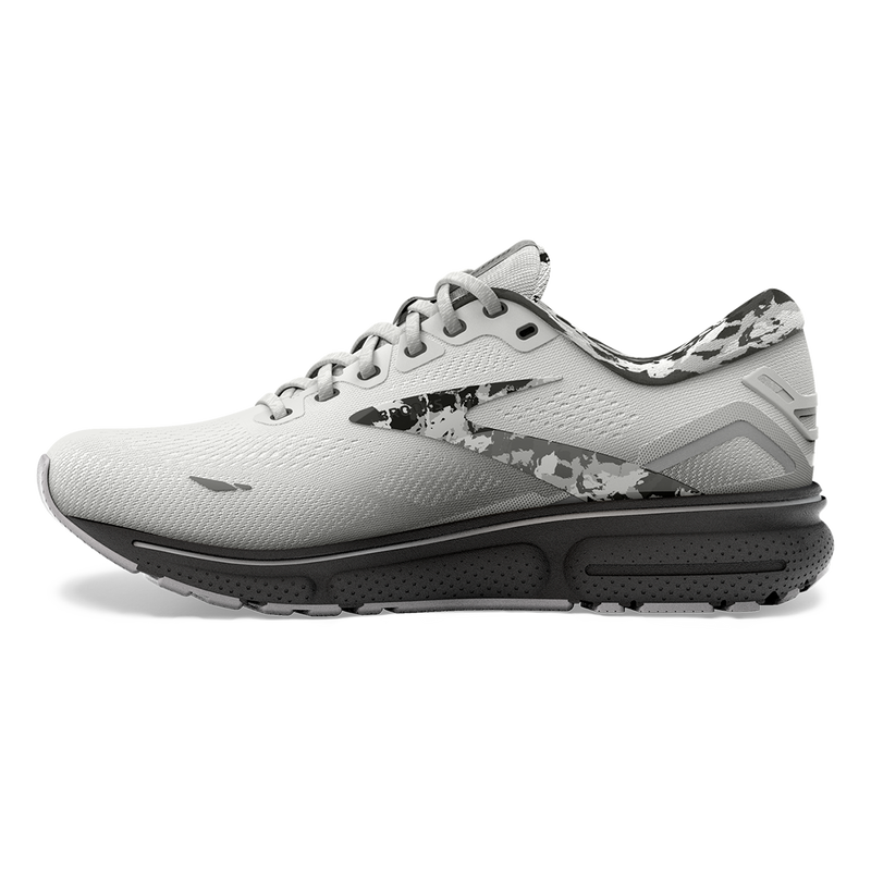 Brooks Ghost 15 - White - Ebony - Oyster