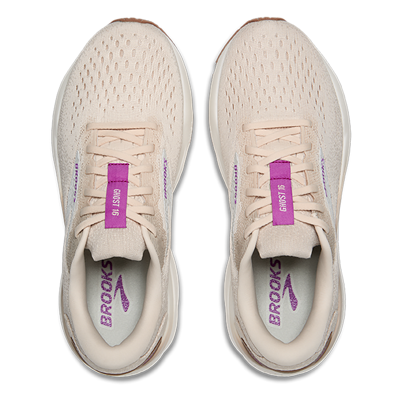 Brooks Ghost 16 - Almond Peach - Coconut - Purple