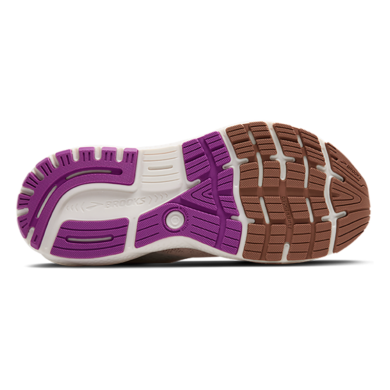 Brooks Ghost 16 - Almond Peach - Coconut - Purple